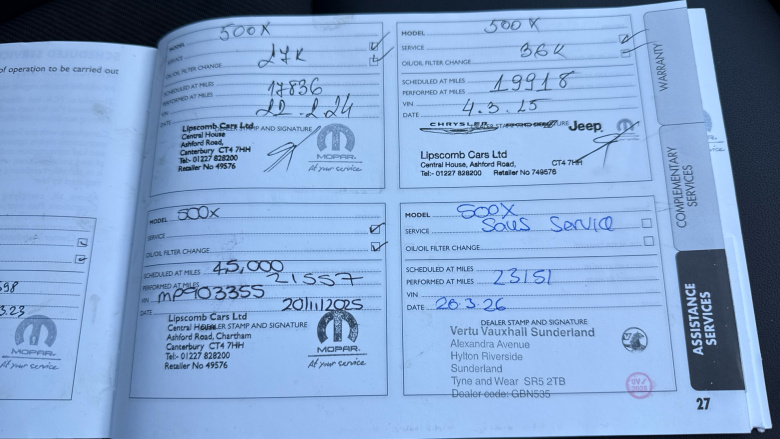 Fiat 500X 1.3 Sport 5dr DCT Petrol Hatchback